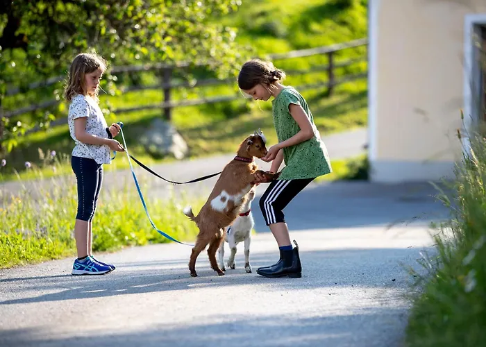 בית חווה Gaestehaus Biobauernhof Mandl *